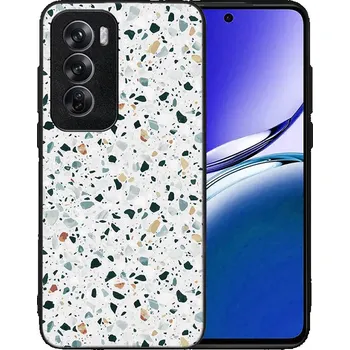 Pouzdro na tablet VSECHNONAMOBIL 99582 MY ART Ochranný kryt pro Oppo Reno12 Pro 5G GREY TERRAZZO (163)
