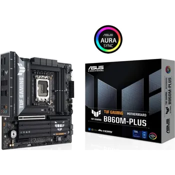 Počítač ASUS MB Sc LGA1851 TUF GAMING B860M-PLUS, Intel B860, 4xDDR5, 1xUSB4, 1xDP, 1xHDMI, mATX