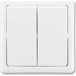 ABB 3553-05289 B1 Přepínač sériový, řazení 5 jasně bílá