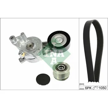 Sada žebrovaných klínových řemenů Schaeffler INA 529 0468 20