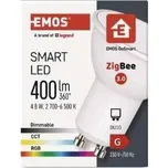 ZQZ832R Chytrá LED žárovka GoSmart MR16 / GU10 / 4,8 W (35 W) / 400 lm / RGB / stmívatelná /Zigbee EMOS Lighting