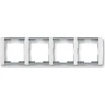 ABB 3901E-A00140 04 Element Rámeček čtyřnásobný, vodorovný bílá/ledová šedá