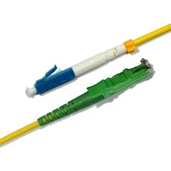 Síťový kabel Optický patch cord Optix 9/125 OS2 E2000-LC APC-UPC simplex Délka: 1m