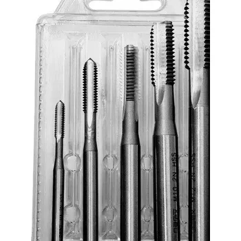 Závitořezný nástroj Sada strojních závitníků s přímou drážkou DIN371 M3-M8