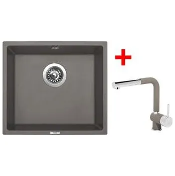 Sinks FRAME 457 Truffle + Mix 3 P GR