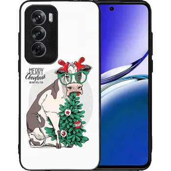 Vánoce VSECHNONAMOBIL 99535 MY ART Kryt s vánočním designem Oppo Reno12 Pro 5G MERRY CHRISTMAS (074)