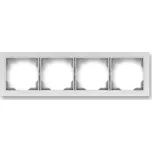 ABB 3901M-A00140 08 Čtyřrámeček universální vodorovný-svislý Neo Tech titanová