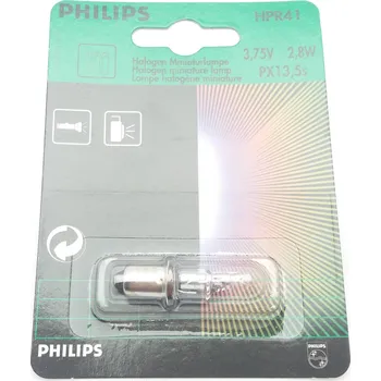 Osvětlení Žárovka 3,75V 0,75A HPR41 s paticí PX13,5s 8711500400062 Philips
