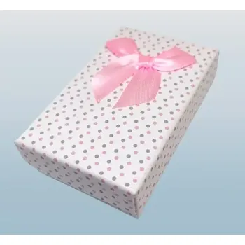 Dárková krabička jemný vzor 8,5x5x2,5 cm