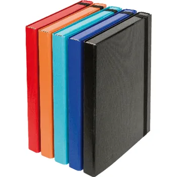 Archivační box EKO Box A4 EMBA s gumou černý