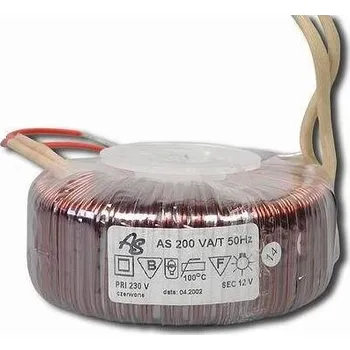 Transformátor Thermo Control 200VA TRU-200 toroidní trafo