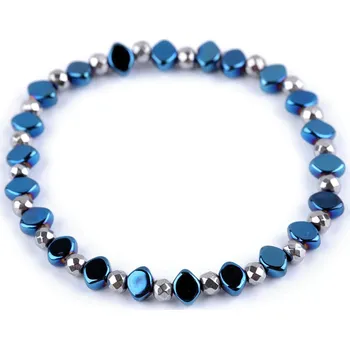 Náramek Náramek pružný hematitový