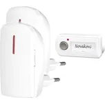 Bezdrátový zvonek do zásuvky 230V se dvěmi přijímači BZ11-21 Elektrobock