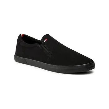 Pánská obuv Tommy Hilfiger Tenisky Iconic Slip On FM0FM00597 Černá 43