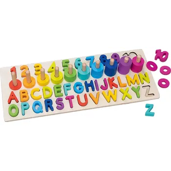 Puzzle GOKI Multifunkční vkládačka 3v1