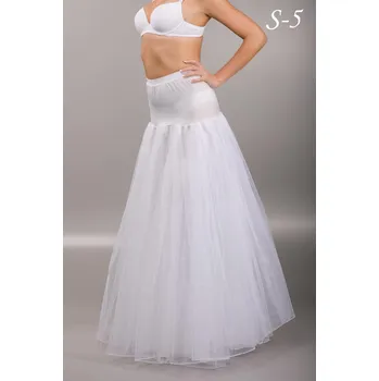 Dámská sukně Tylová spodnička pod svatební šaty S-5, vel. 3XL a 5XL Barva: ivory, Vybraná velikost: 5XL