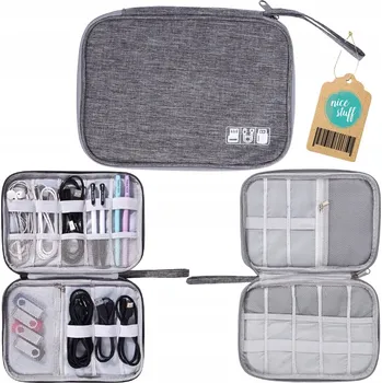 Cestovní taška CESTOVNÍ ORGANIZÉR pouzdro na elektroniku, taška na kabely a nabíječky, obal