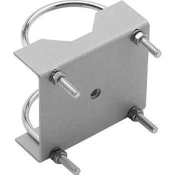 Anténní držák A999 Třmen černý na stožár šedý 14012294 pro svítidlo LEO