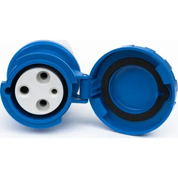 Elektrická zásuvka Spojka průmyslová 63A 230V 3-kolík GW63048 2P+E IP67