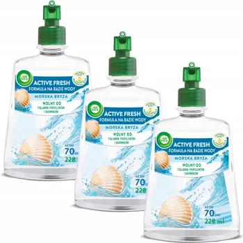 Osvěžovač vzduchu Sada Air Wick Active Fresh osvěžovač vzduchu Mořská bříza 3 x 228 ml