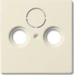 ABB 1724-0-2758 Kryt zásuvky televizní, rozhlasové a satelitní, slonová kost