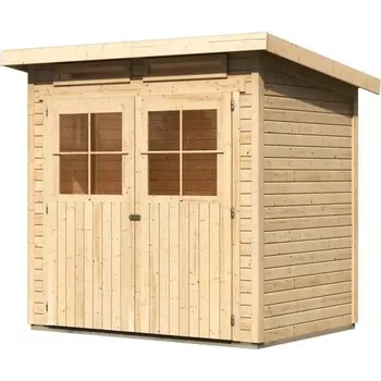 Zahradní stavba Dřevěný zahradní domek GLUCKSBURG 2 Lanitplast