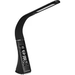 PN15100003 LORD LED stolní lampička, černá kůže - teplá bílá Panlux