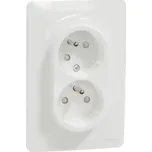 UNICA NU200254 Zásuvka dvojnásobná Schneider NU206518