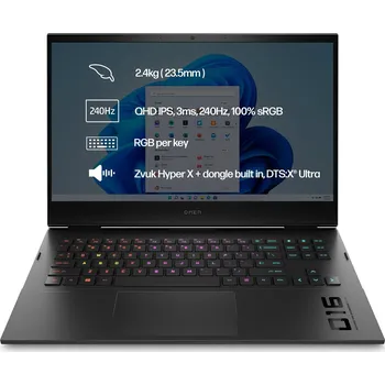 Notebook Herní notebook OMEN 16-wf1001nc Black
