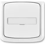 ABB 3558A-80920 B Ovládač zapínací kompl., s prosvětl. popis. polem, řaz. 1/0, 1/0So, IP44