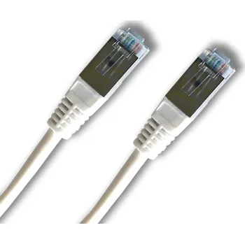 Síťový kabel Optix FTP patch kabel Cat.6, bílý Délka: 50m