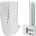 Bezdrátový zvonek s vysílačem pod vypínač BZ8-113 Elektrobock