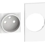 Bticino KW55 Krytka zásuvky 2P+T 2 moduly bílá KW55