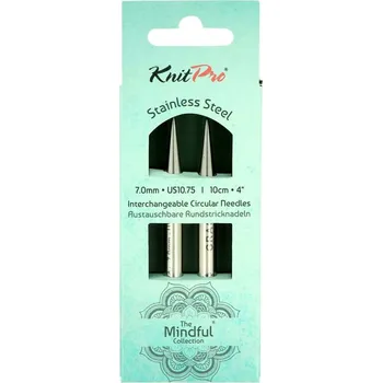Jehlice Vyměnitelné jehlice Knitpro Mindful 10 cm 7 mm