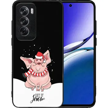 Pouzdro na tablet VSECHNONAMOBIL 99536 MY ART Kryt s vánočním designem Oppo Reno12 Pro 5G LET IT SNOW (075)