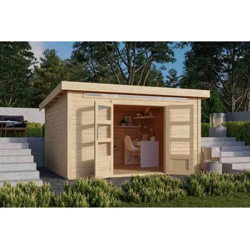 Zahradní stavba Dřevěný zahradní domek KANDERN 9 Lanitplast