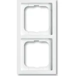 ABB 1754-0-4236 Rámeček pro elektroinstalační přístroje dvojnásobný, studio bílá