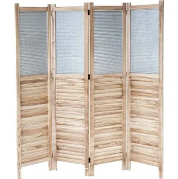 Paraván Designový paraván 4-dílný Dekorhome