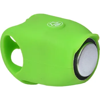 Zvonek na kolo Zvonek elektronický silikonový, zelený