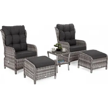 Zahradní sestava Zahradní set 5 ks umělý ratan