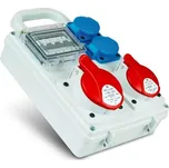 Zásuvková rozvodnice přenosná IP44 2x230V + 2x400V