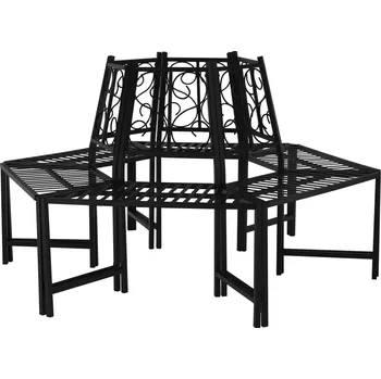 Zahradní lavice Kruhová lavička kolem stromu ARIA