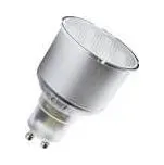 Úsporná zářivka GU10 7W 2700°K žárovkové světlo BR0707i Megaman délka 65mm