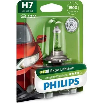 Autodoplněk Philips 12972LLECOB1 Autožárovka H7 Long life EcoVision 12V