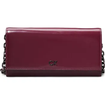 Peněženka Calvin Klein dámská stylová peněženka - bordó