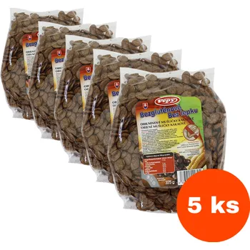 Zvýhodněný balíček 5 ks Vepy Obilné mušličky kakao 375g