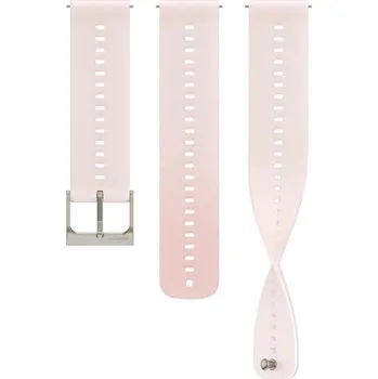 Řemínek na hodinky Silikonový řemínek Suunto 22mm (pro Suunto Athletic 6), růžový, Quick Release, velikost S+M