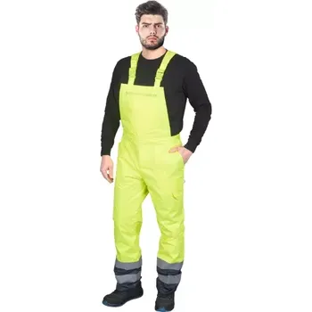 montérky Reis BYG Winter kalhoty s laclem žluté