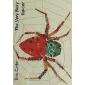 Cizojazyčná kniha The Very Busy Spider - Eric Carle