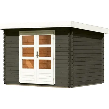 Zahradní domek Dřevěný zahradní domek BASTRUP 3 Lanitplast